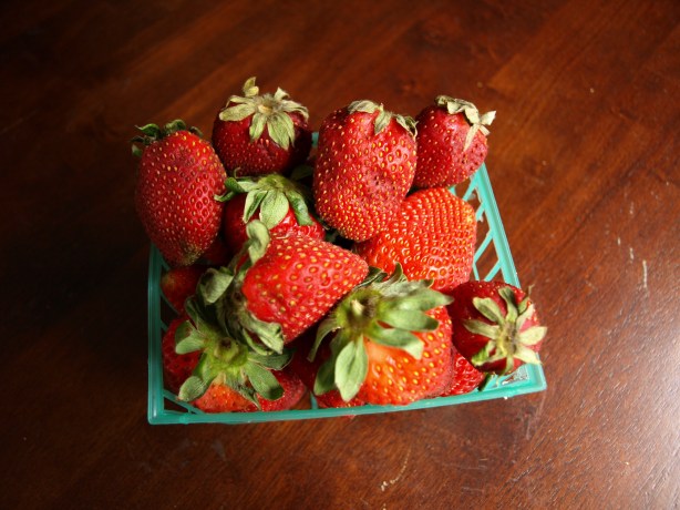 Organic Strawberries, Kitchen Table, 2012
