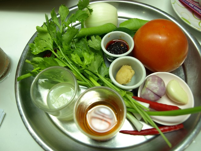 Spicy Deep Fried Fish Salad Ingredients, Sitca, 2012