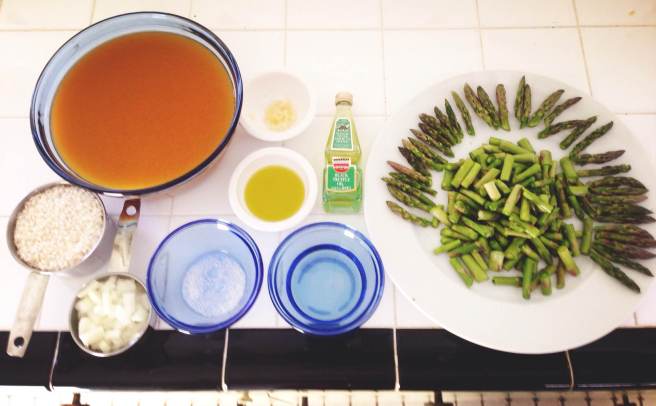 Risotto Mise-en-place