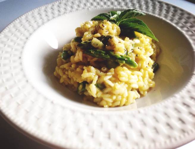Asparagus Risotto